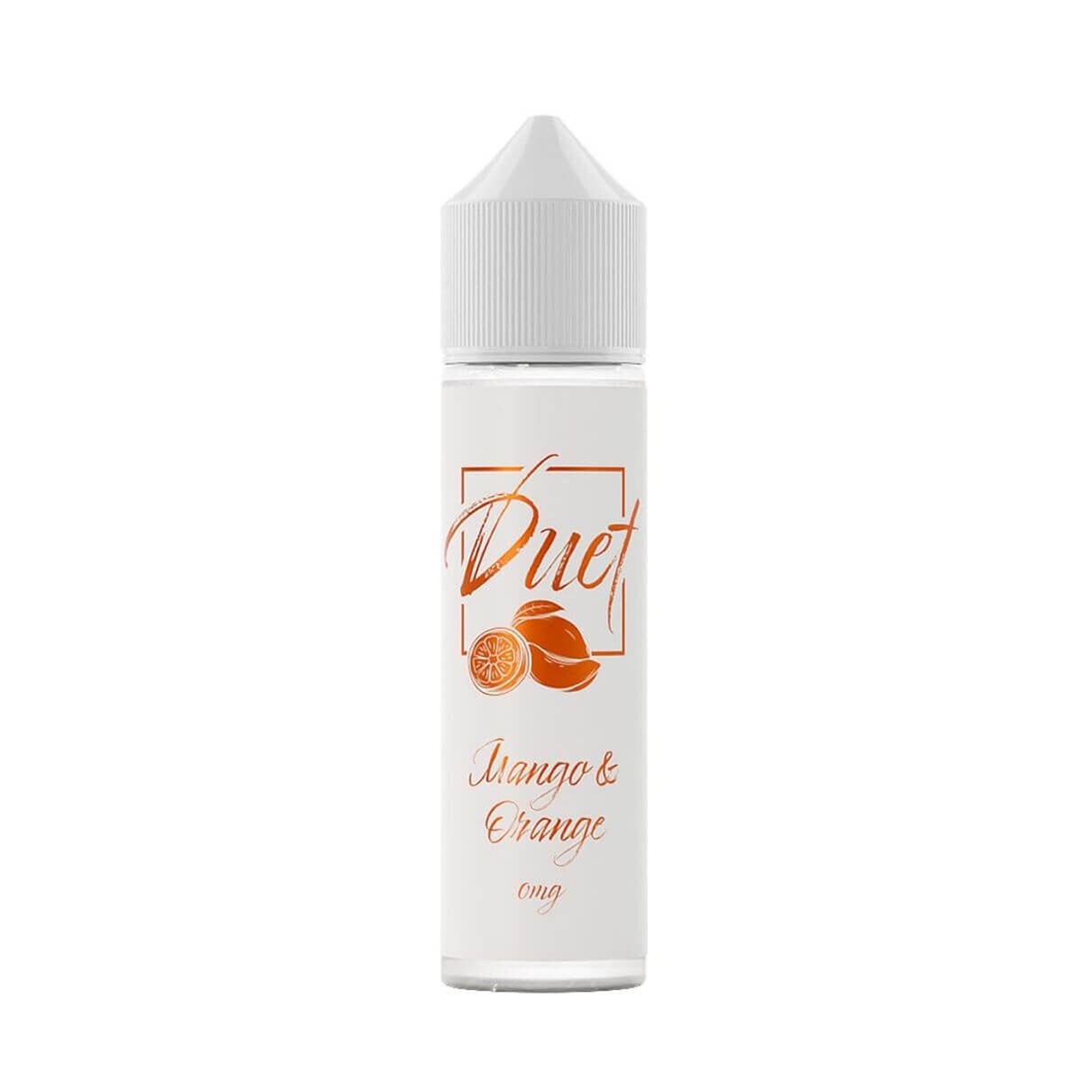 Duet mango & orange 0mg 50ml shortfill e-liquid Available at dispergo vaping uk,