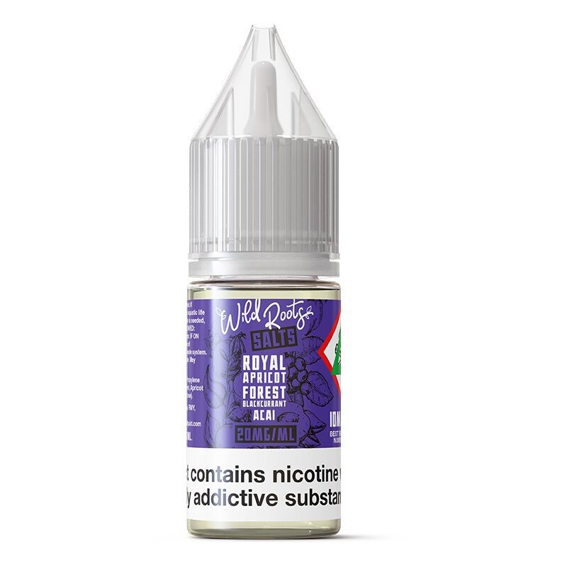 Royal apricot Forest Blackcurrant Acai 10ml e-liquid by wild roots