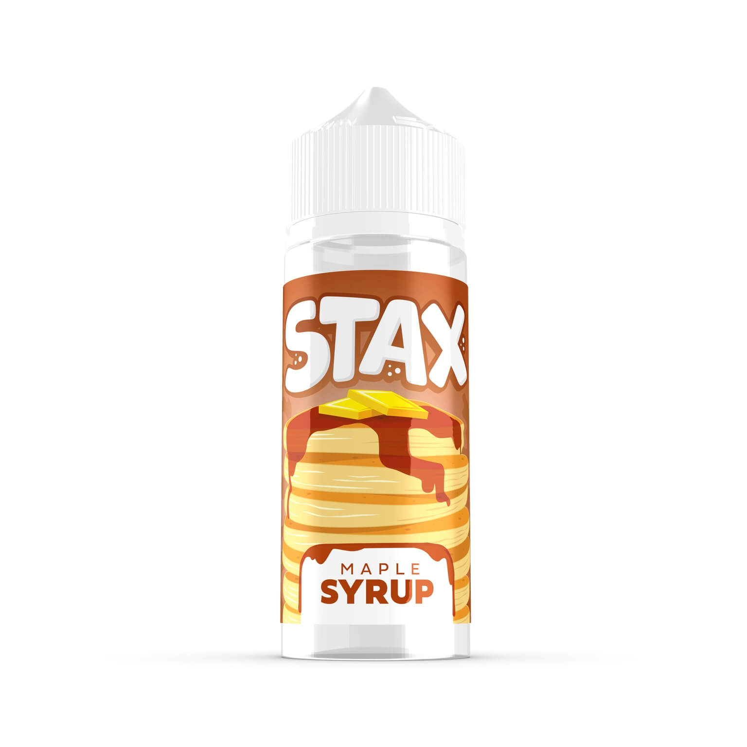 Stax maple syrup 100ml shortfill e-liquid available at dispergo vaping uk