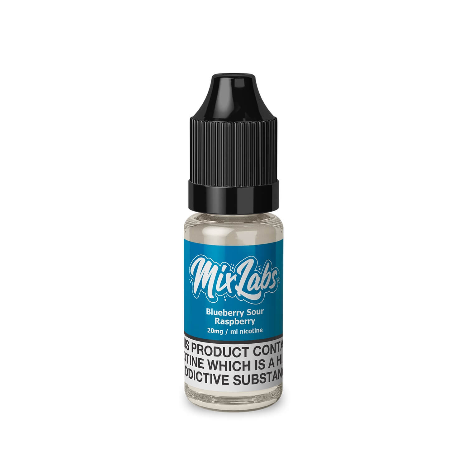 Mix labs 20mg nic salts 10ml blueberry sour raspberry available at dispergo vaping uk