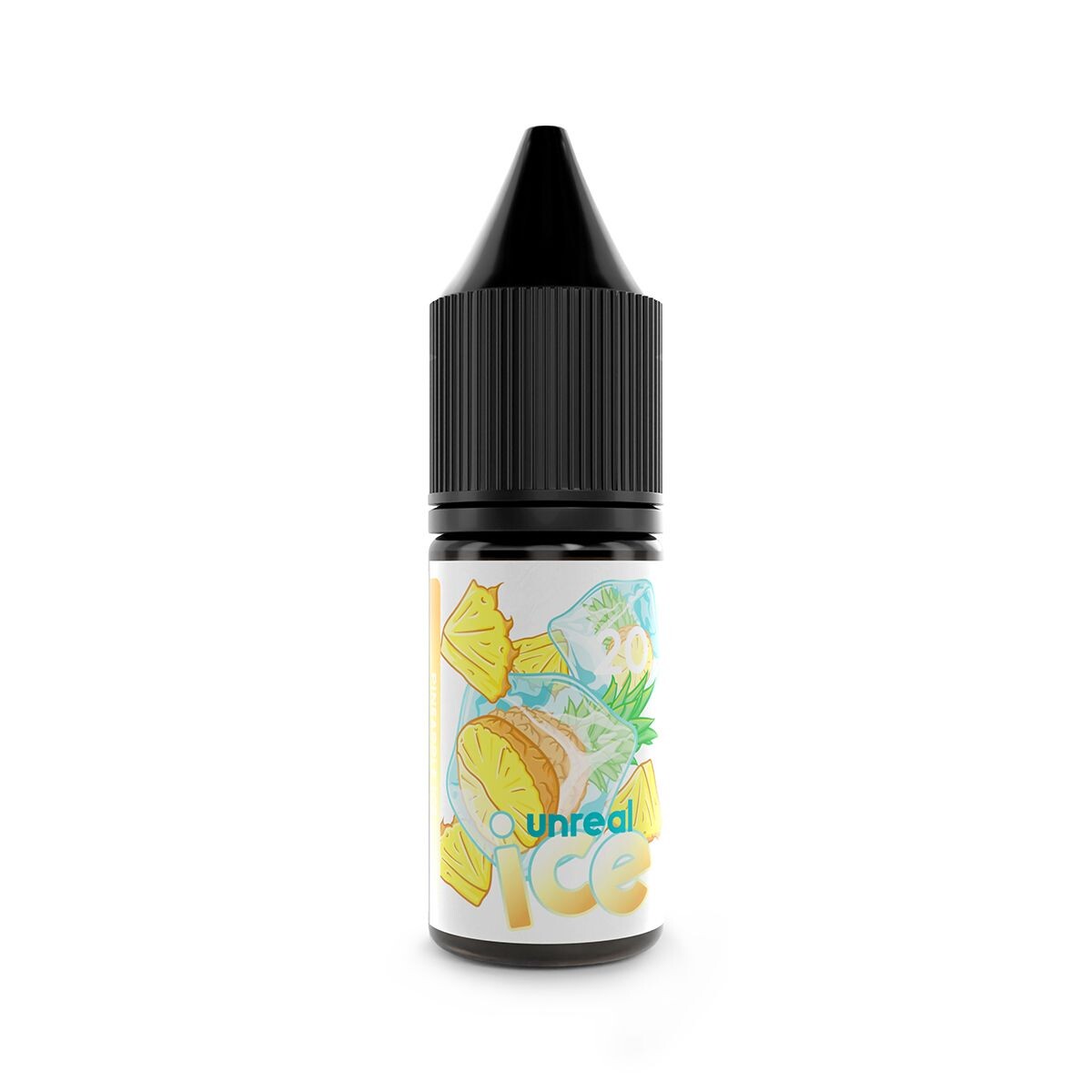 Unreal Ice Pineapple Ice 10ml Nic Salt, A Super Fresh Flavour Available At Dispergo Vaping UK