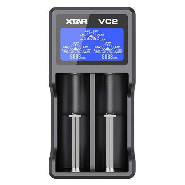 Available Now At Dispergo Vaping, The XTAR VC2 Battery Charger